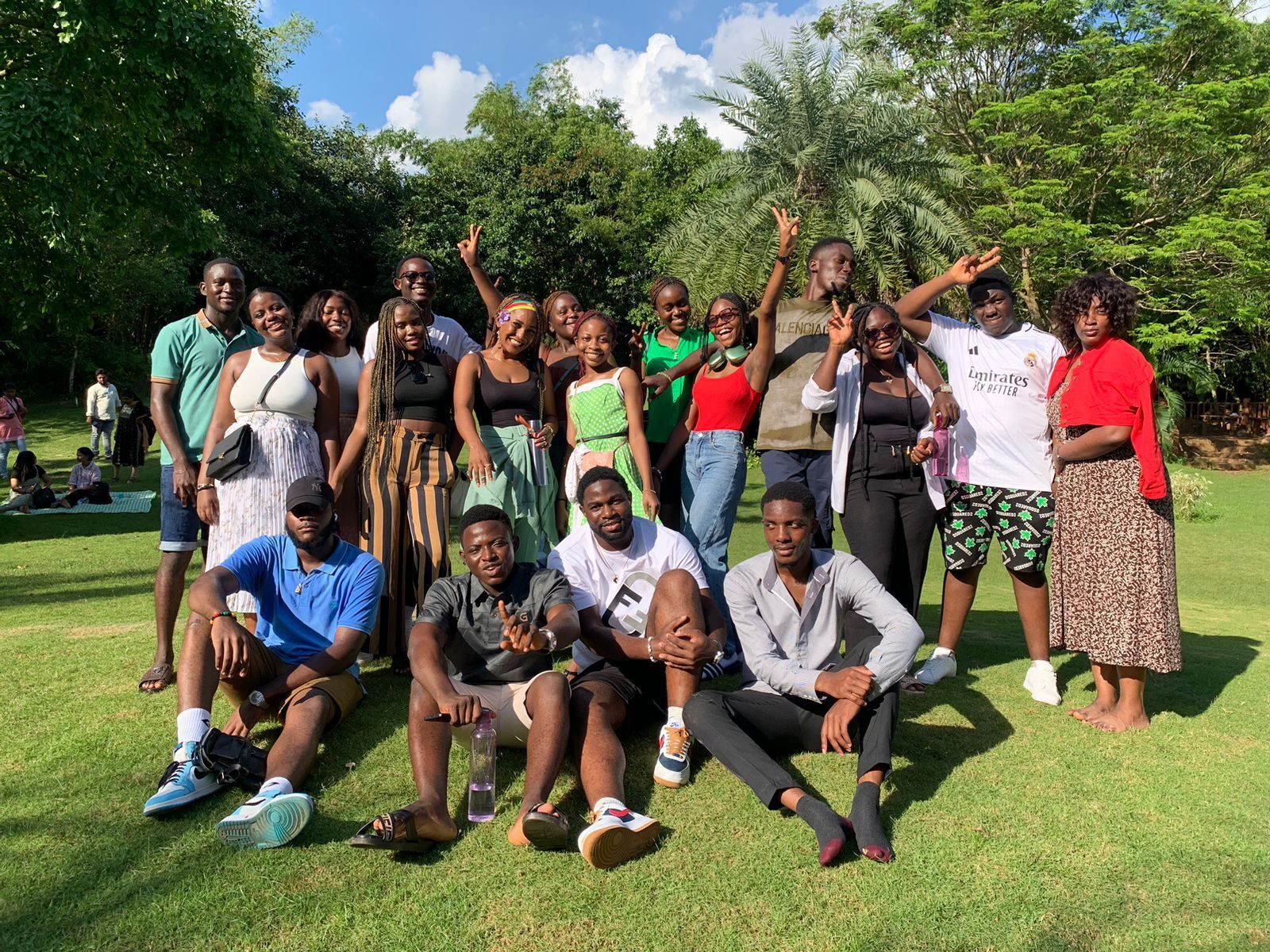 Douala cameroon group of students